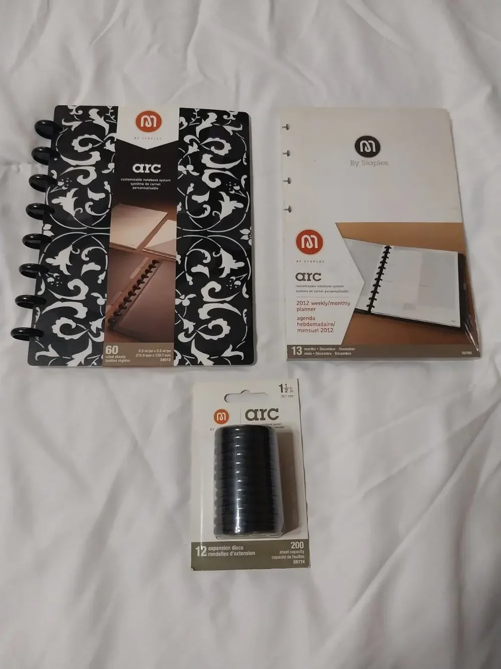 M BY STAPLES ARC CUSTOMIAZABLE NOTEBOOK SYSTEM